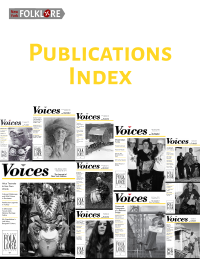 New York Folklore Announces increased Access to Publications