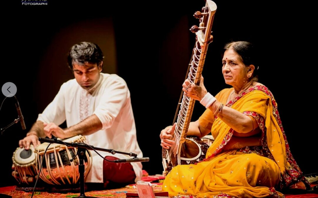 Veena and Devesh Chandra, North Indian Music for “Art in Bloom” at the Schenectady Green Market