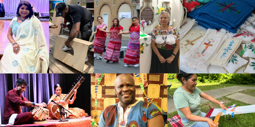 Composite image of grantees representing a variety of traditions