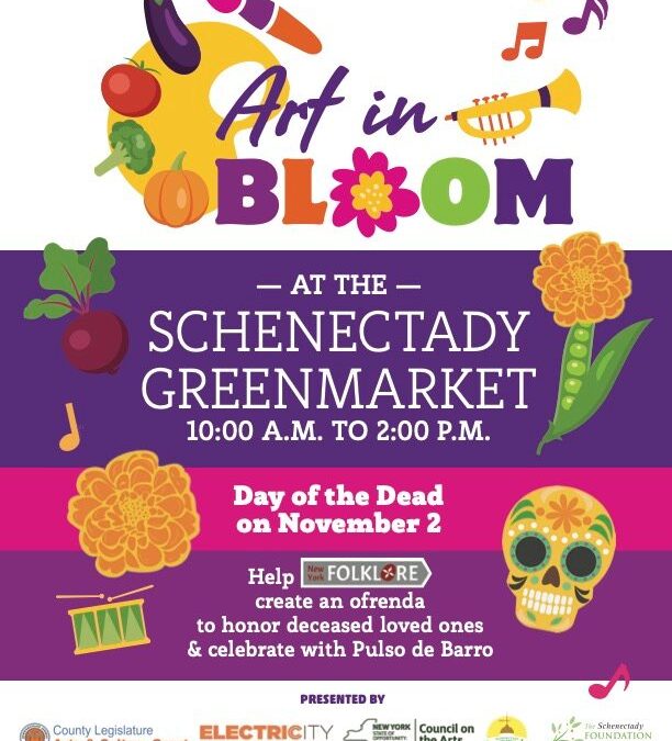 Dia de los Muertos (the Day of the Dead) at Schenectady’s Art in Bloom
